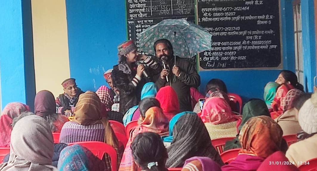 Government schemes told through songs and music